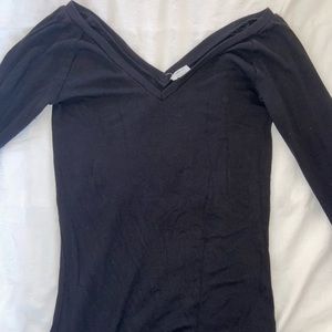 Wilfred Long Sleeve V Neck Top